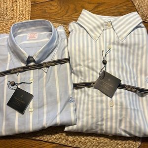 Two Brand new dress shirts Brooks Brothers long sleeve men’s extra large XL
